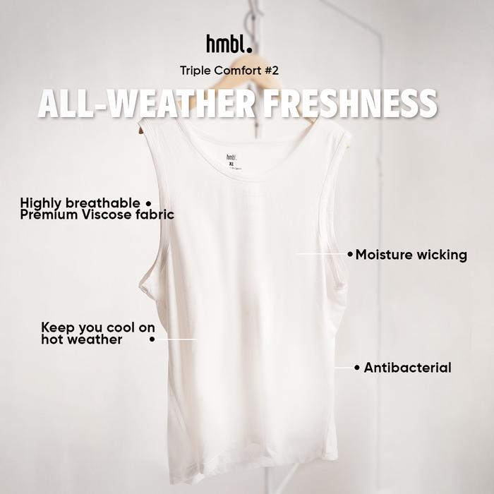 (PACK OF 1) hmbl Unisex Tank Vest