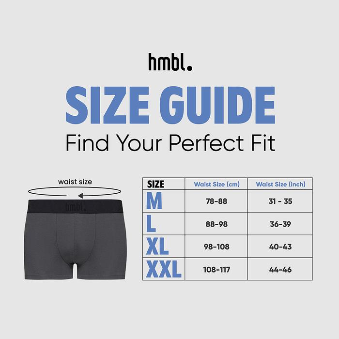 (PACK OF 1) hmbl Men Modal Boxer Brief