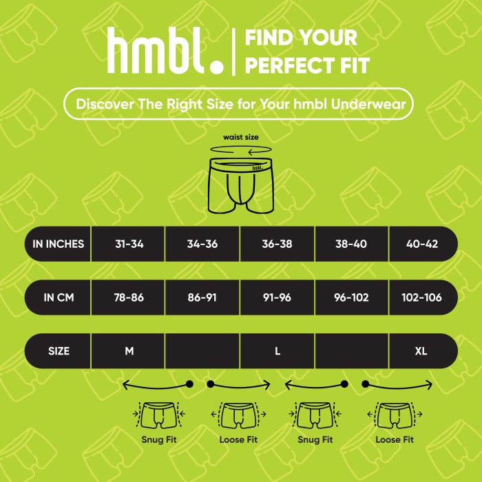 (PACK OF 1) hmbl Men MicroModal Boxer Brief