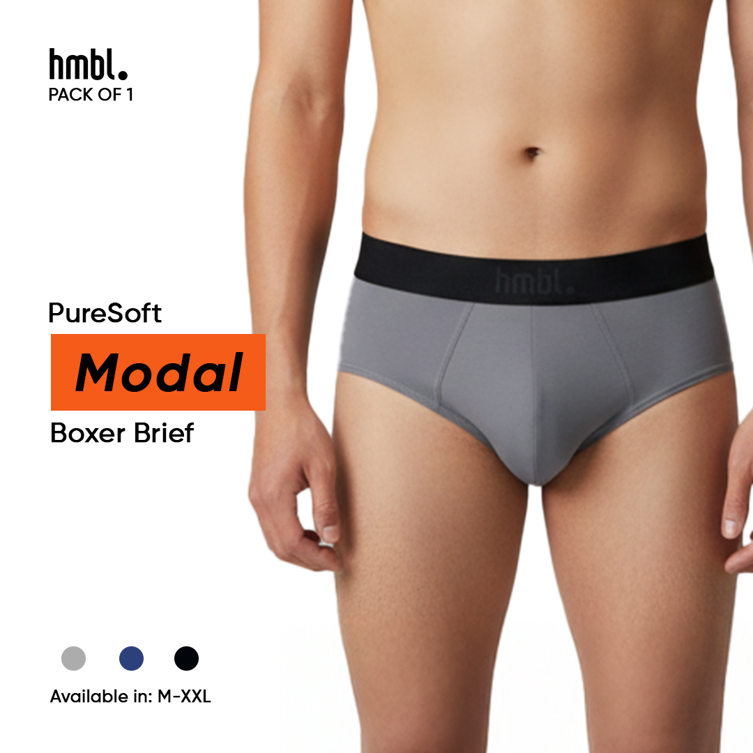 (PACK OF 1) hmbl Men Modal Brief