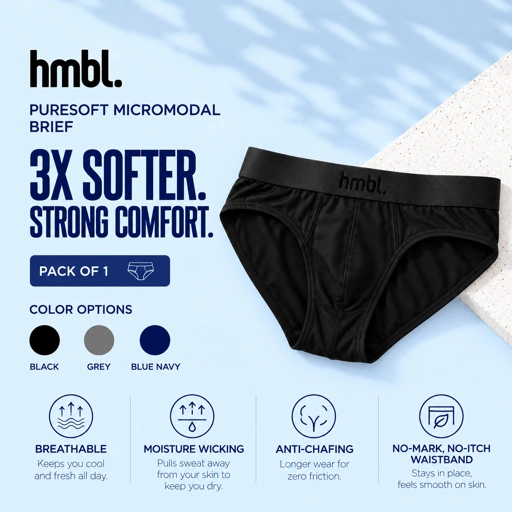 Celana Dalam Pria Micromodal Brief (Pack of 1)