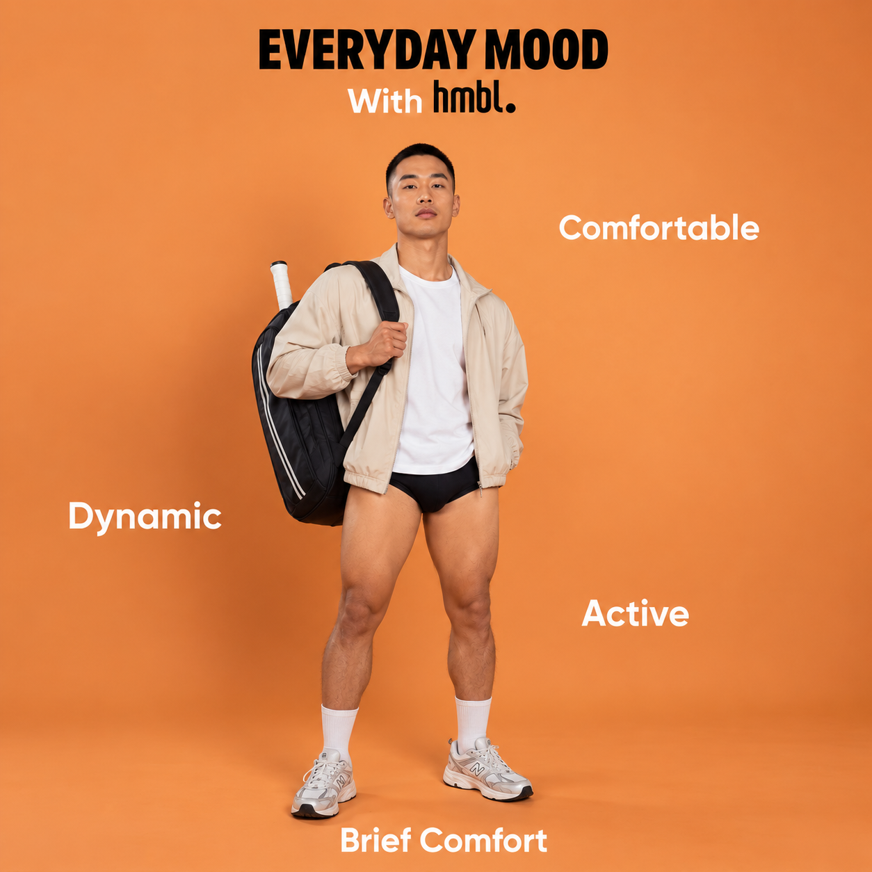 (PACK OF 3) hmbl Men Modal Brief