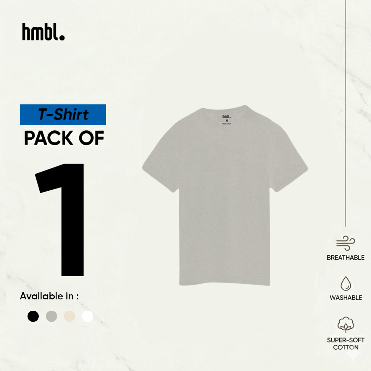 hmbl Breeze T-shirt 1 PCS,  Kaos Pria