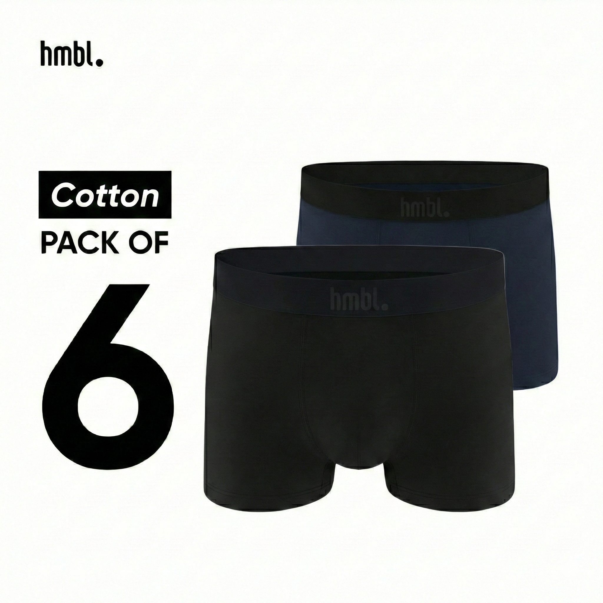 Celana Dalam Pria Puresoft Cotton Boxer Brief (Pack of 6)