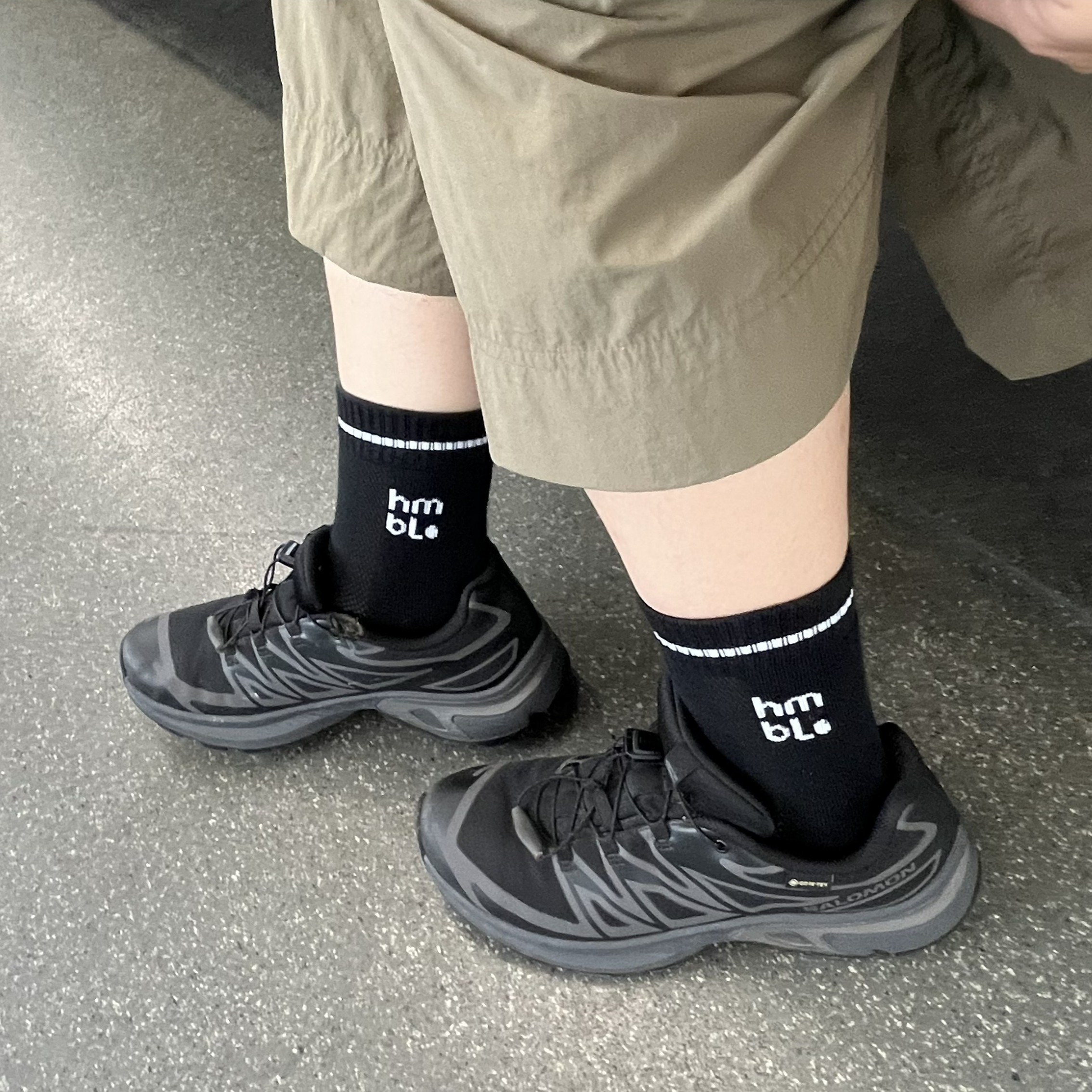 (PACK OF 2) hmbl Unisex Comfort Socks 
