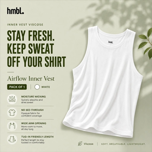 (PACK OF 1) hmbl Unisex Tank Vest