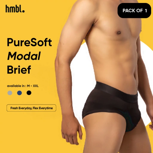 Image of (PACK OF 1) hmbl Men Modal Brief