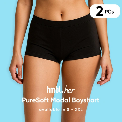 Image of (PACK OF 2) hmbl Woman Modal Boyshort