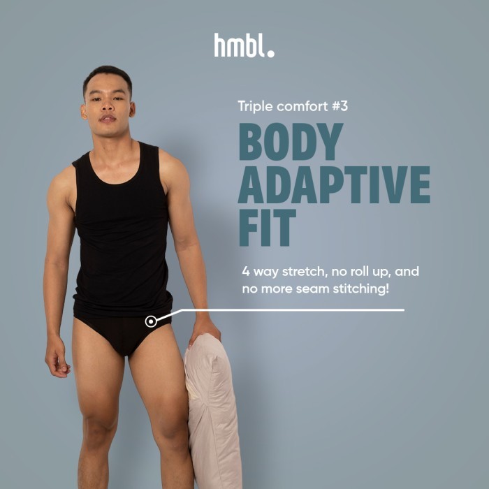 (PACK OF 6) hmbl Men Modal Brief
