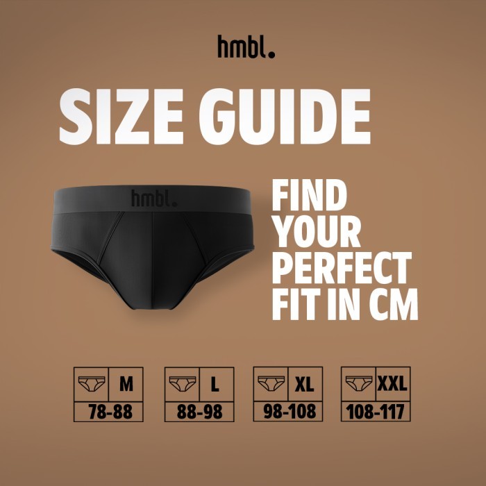 (PACK OF 6) hmbl Men Modal Brief