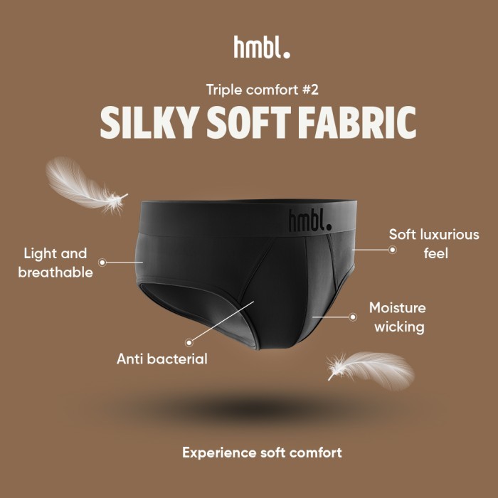 (PACK OF 6) hmbl Men Modal Brief