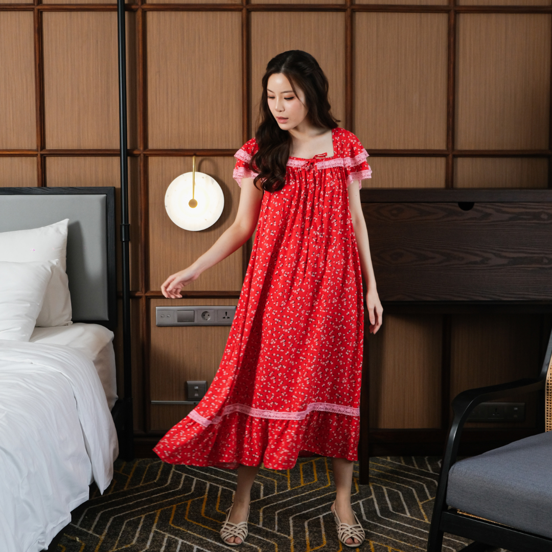 JUWITA LONG Daster Kekinian Terbaru 2025 Korean Style Bahan Rayon Premum Busui Friendly
