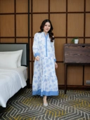 NAFA Daster Dress Bangkok Bahan Rayon Premium Mewah Busui & Hijab Friendly Kancing Casual
