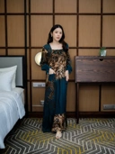 MARGARETHA Daster panjang Rayon Premium Ala Korea Busui Friendly