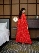 MARGARETHA Daster panjang Rayon Premium Ala Korea Busui Friendly