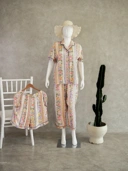 LADYBYDIANA ROSELLE Set Pajamas 3 in 1 Bahan Rayon Premium Busui Friendly