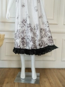 HURREM Homedress Wanita Korean Style Bahan Silk Premium Kombinasi Brokat Non Busui