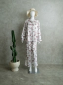 NAOMI Pajamas Wanita Premium Lengan Pendek Busui Friendly Bahan Silk Mewah