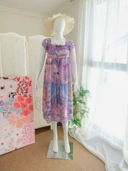 EMILY Sleepwear Long Dress Wanita Ala Korea Bahan Rayon Busui Nyaman