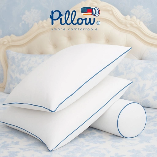 Image of LADYBYDIANA BANTAL VELORA Puff Bantal Tidur Hotel Medium Hollow Silicon Polos