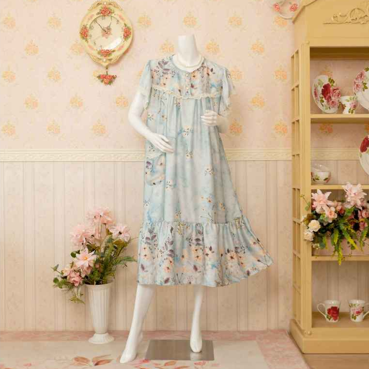 ELISHA HOMEDRESS Wanita Bahan Katun Premium Busui Friendly