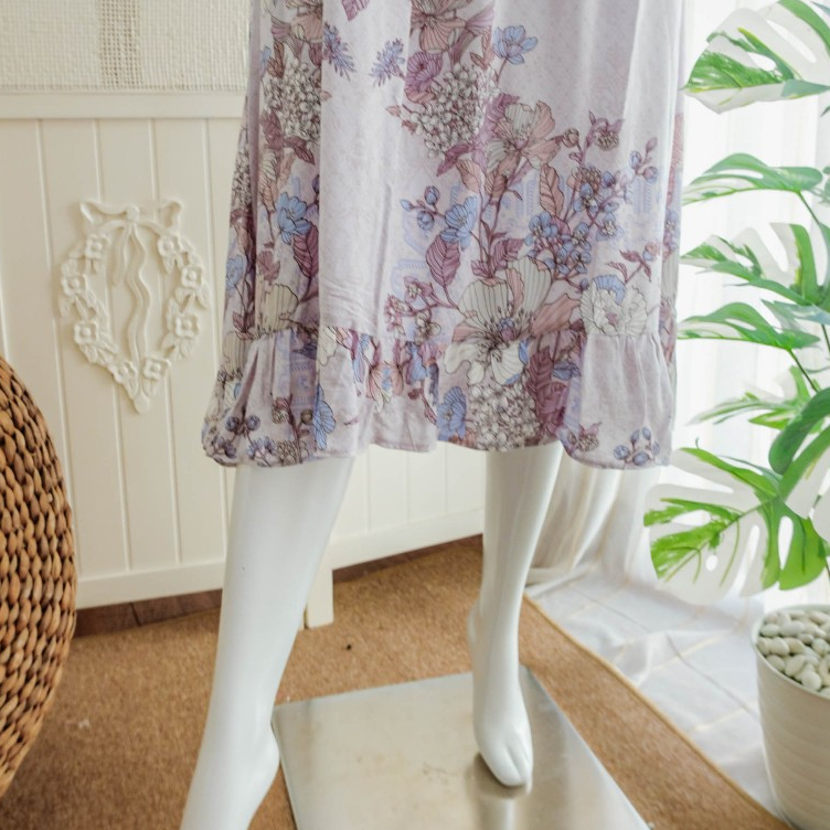 LISA Daster Wanita Kekinian Bahan Rayon Premium Busui Friendly Buat Santai Di Rumah