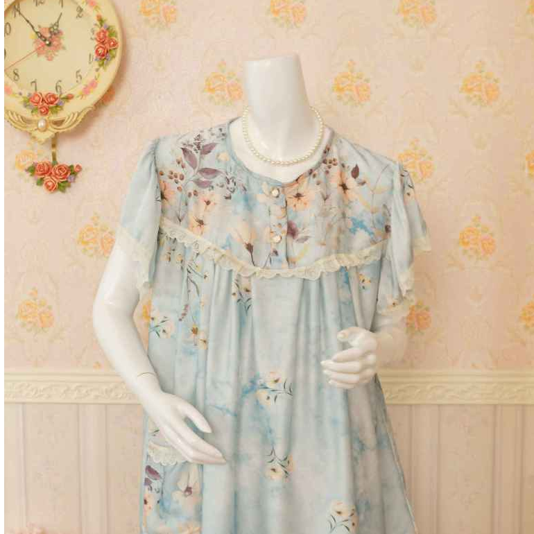 ELISHA HOMEDRESS Wanita Bahan Katun Premium Busui Friendly