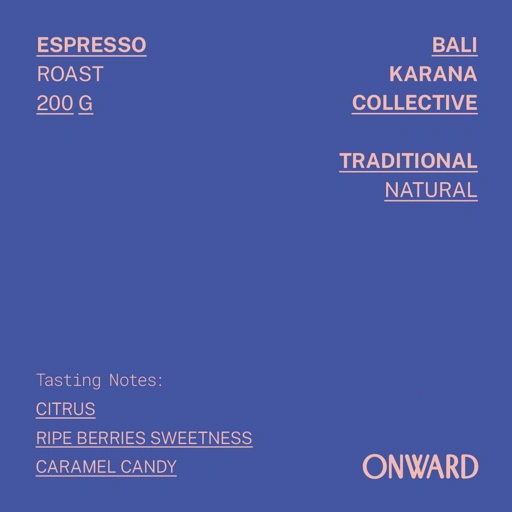 Image of Espresso - Bali Karana Collective - Traditional Natural