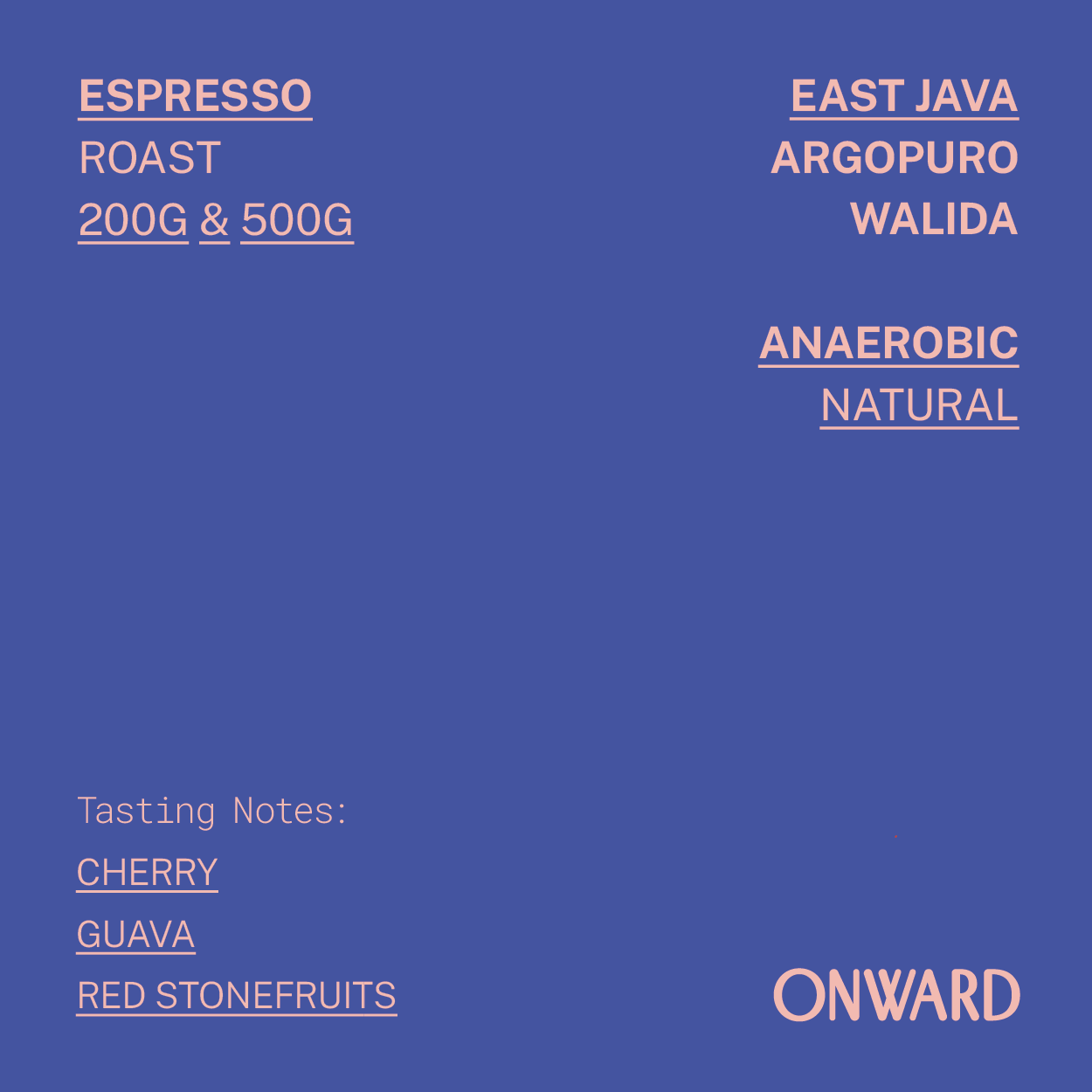 Espresso - East Java Mt. Argopuro Walida Anaerobic Natural (2026 Crop)