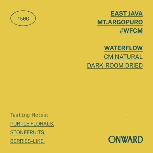 East Java - Mt. Argopuro Waterflow CM Natural Pink Bourbon DRD