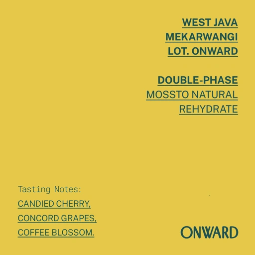 Image of West Java - Mekarwangi Lot. Onward  - Double Phase Mossto Rehydrate Natural (Special Proces)