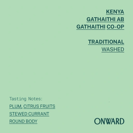 Image of Kenya - Gathaithi Co-Op AB - Traditional Washed