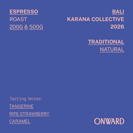 Image of Espresso - Bali Karana Collective 2026 Traditional Natural (New Harvest)