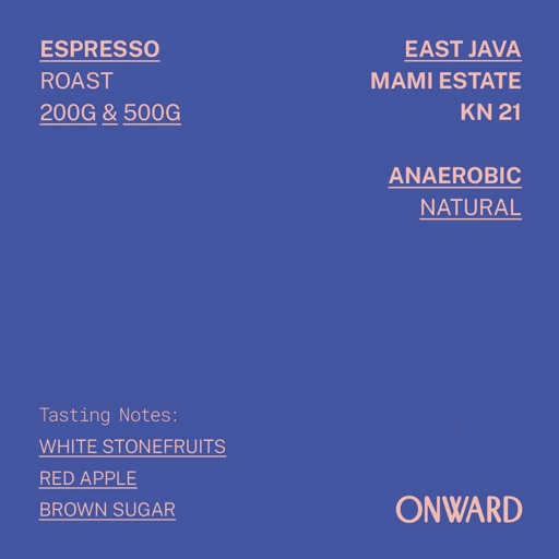 Image of Espresso - East Java Mt. Batu Mami Estate KN21 Anaerobic Natural