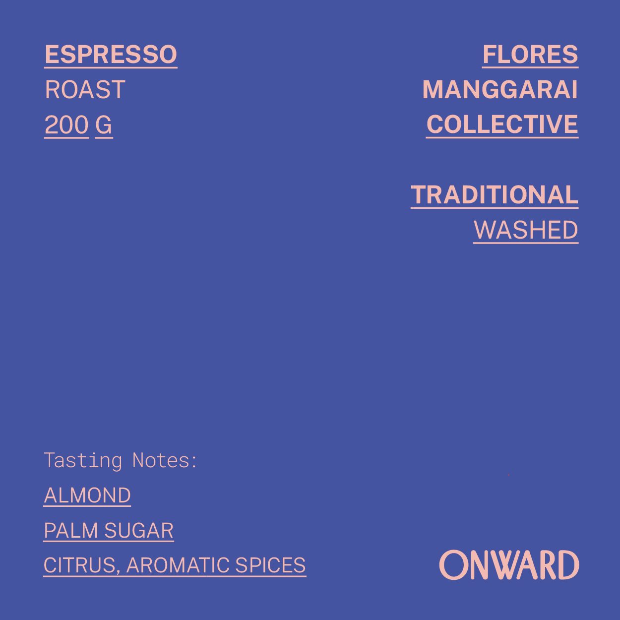 Espresso - Flores Manggarai Collective - Traditional Washed