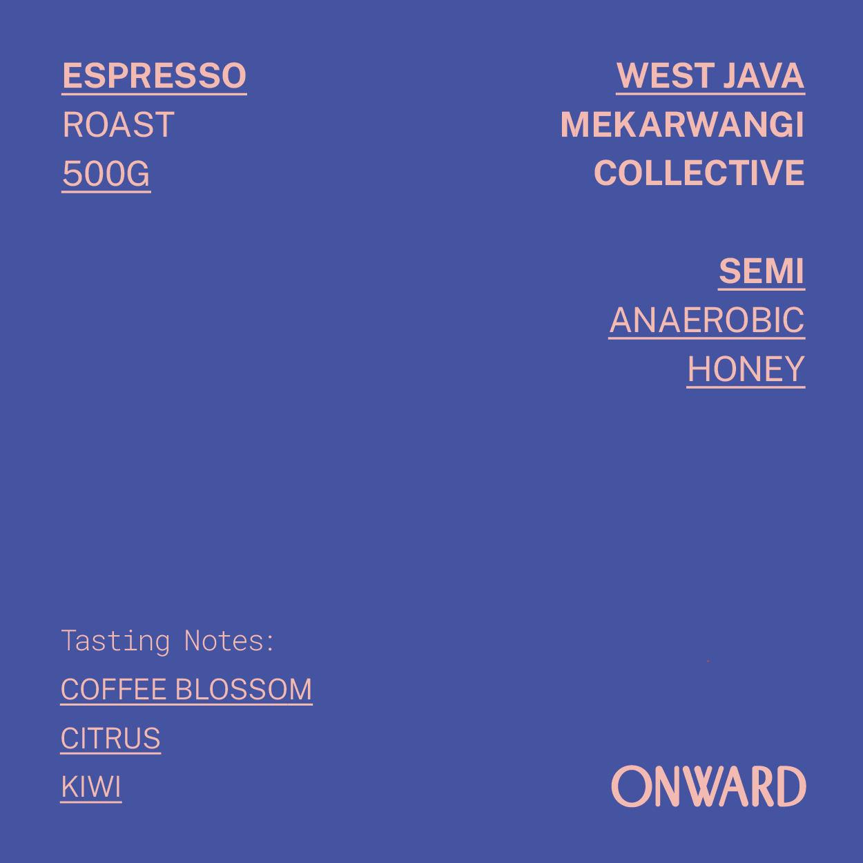 Espresso - West Java - Mekarwangi Collective© Semi Anaerobic Honey 