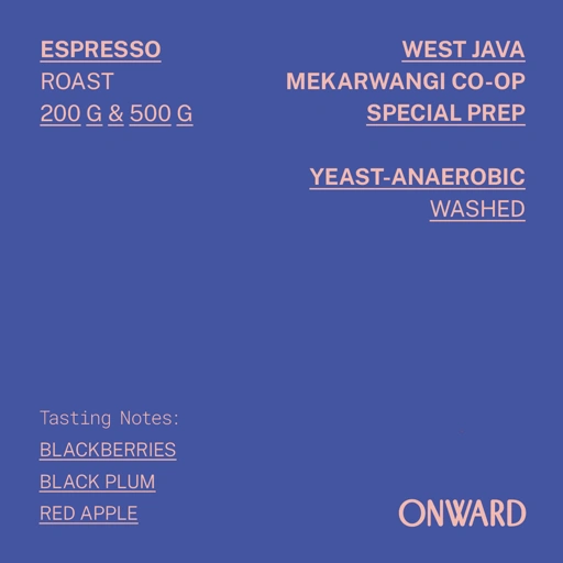 Image of Espresso - West Java Mekarwangi Co-Op Yeast-Anaerobic Washed 