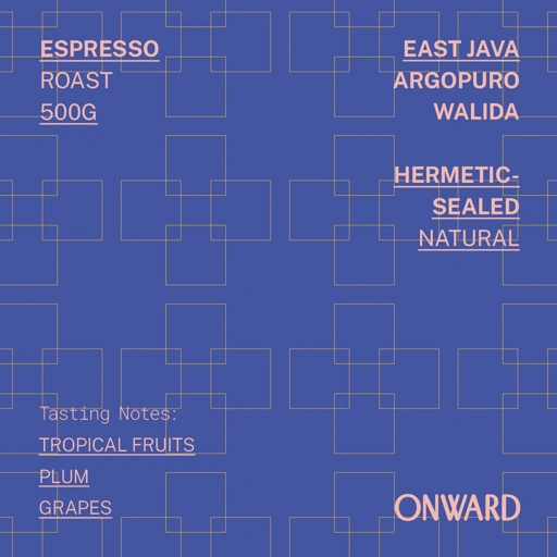 Espresso - East Java Argopuro Walida Hermetic-Sealed Natural