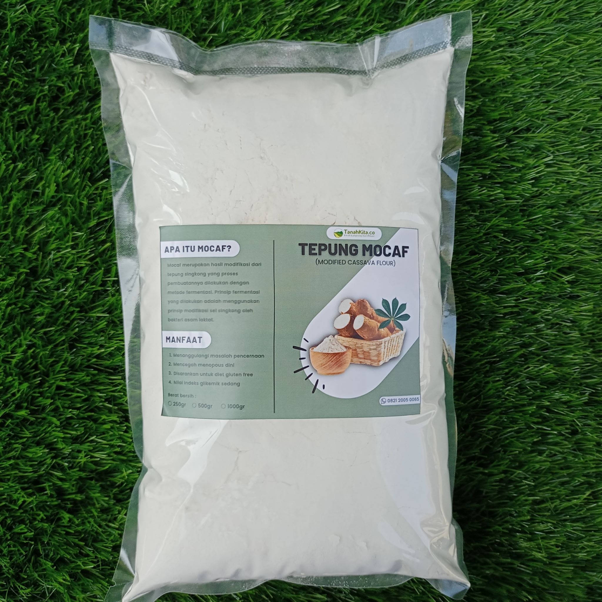 Tepung Mocaf Tinggi Serat I High Nutrition I Gluten Free