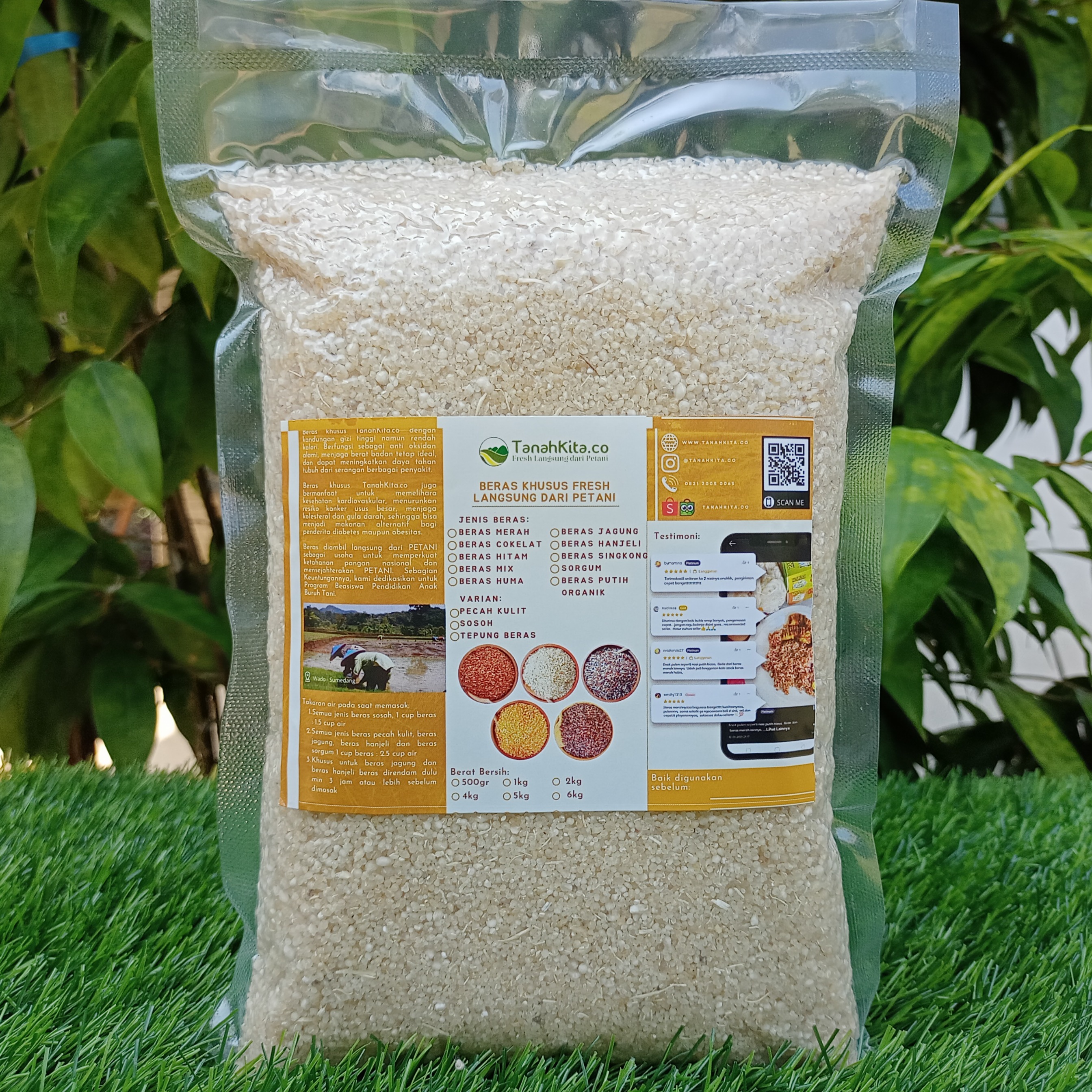 Beras Singkong I Tiwul I Oyek I Fresh langsung dari Petani
