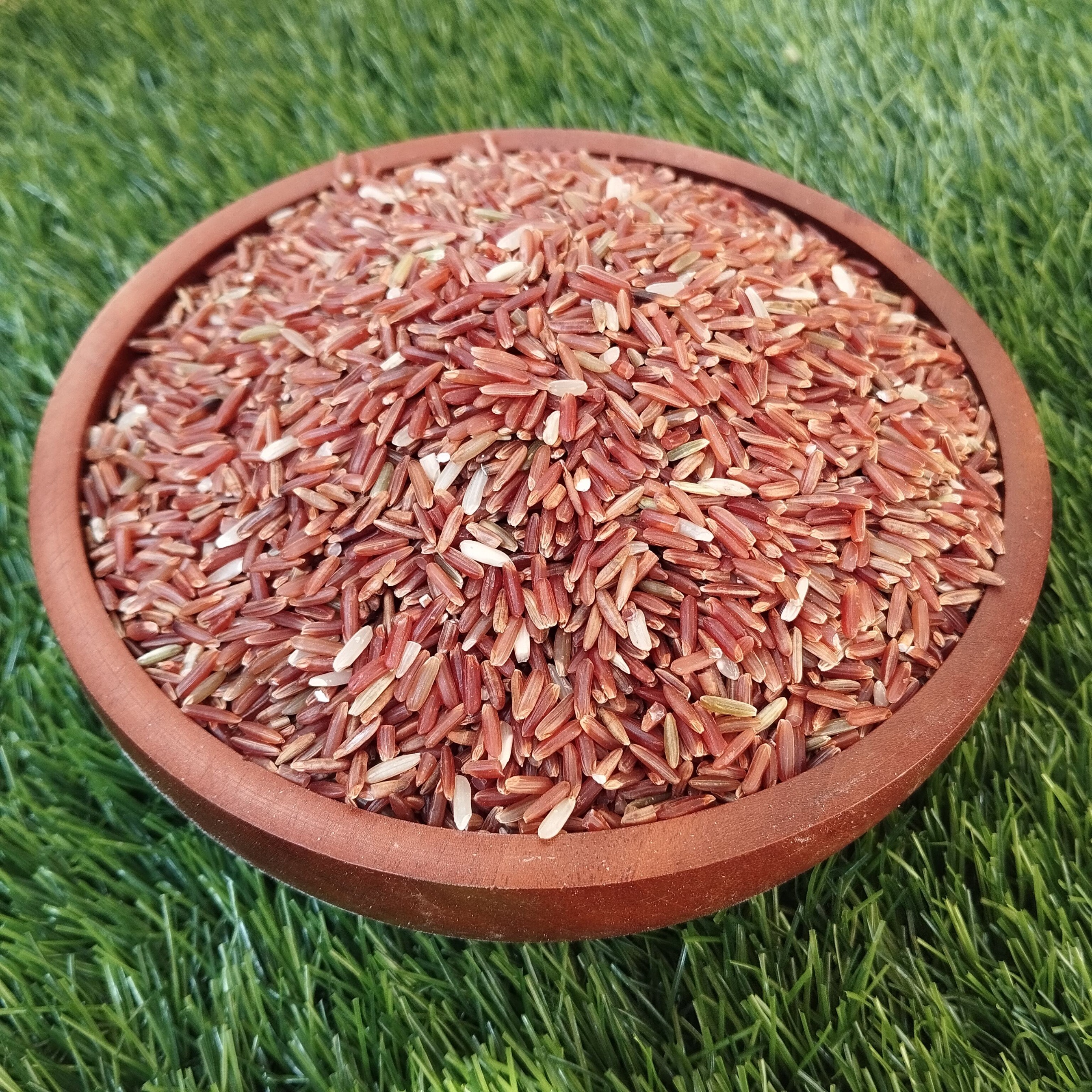 Beras Merah Pecah Kulit FRESH langsung dari Sawah Petani (1 kg vacuum)