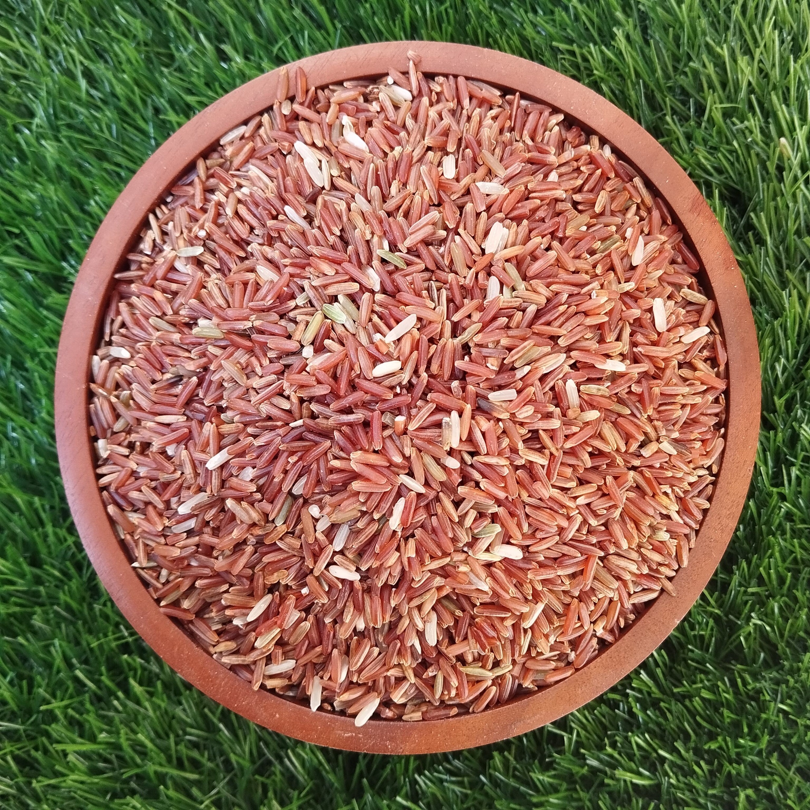 Beras Merah Pecah Kulit FRESH langsung dari Sawah Petani (1 kg vacuum)