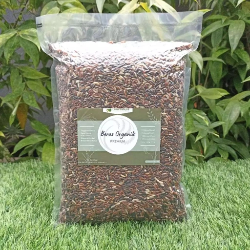 Beras Mix Organik Tinggi Serat FRESH Langsung Dari Sawah Petani - 2 Kg