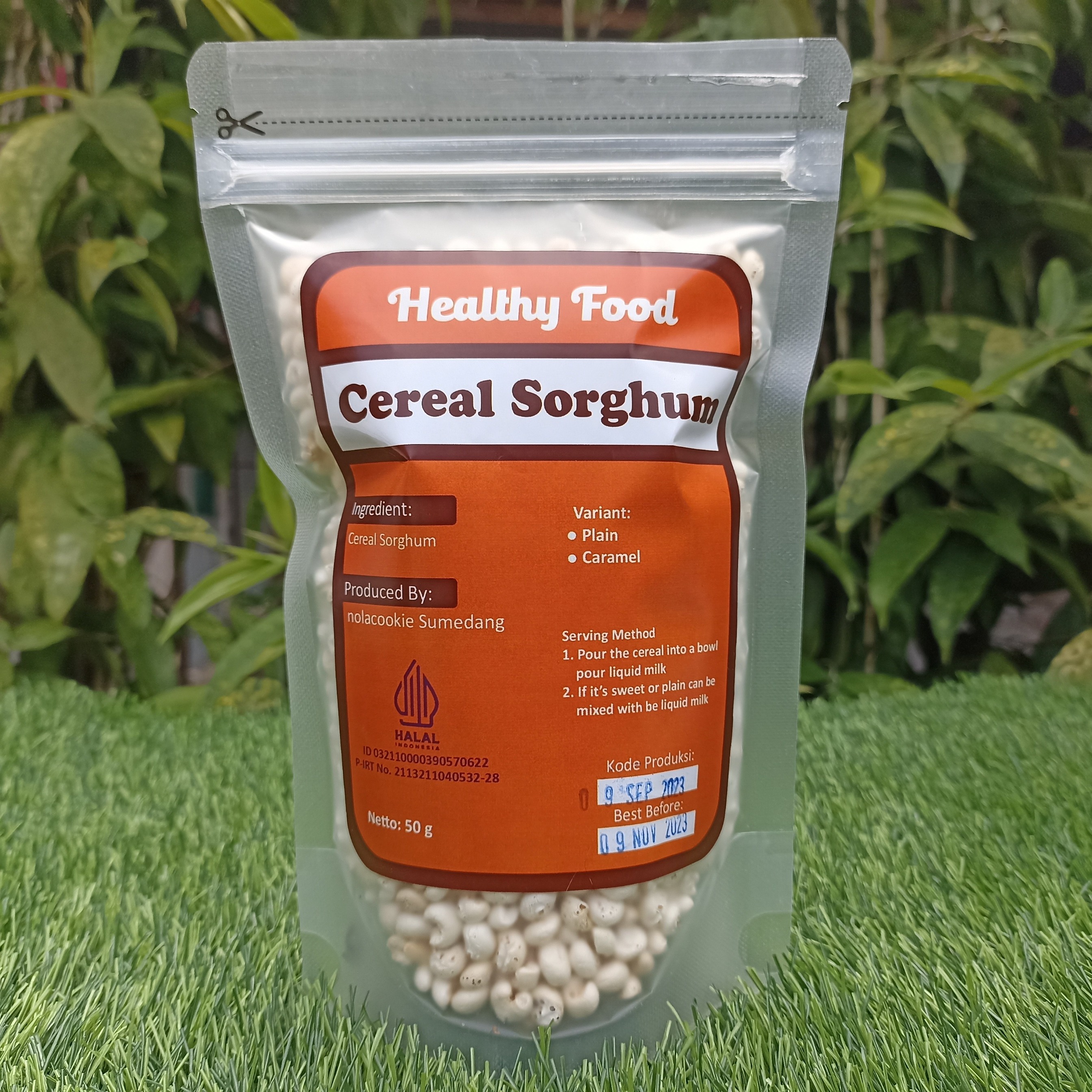 Cemilan Sehat Bebas Gluten | Teng-Teng Sorghum | Cireng Mocaf I Sereal Sorghum I Sagu Tempe