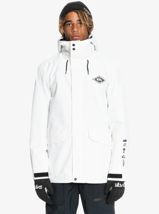 Image of Jaket musim dingin Quiksilver white