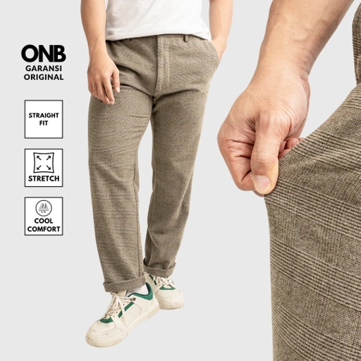 Image of Celana panjang tartan Oldnavy sand check