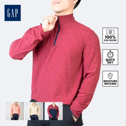 Image of Sweater olahraga GAP FIT QZ var 2