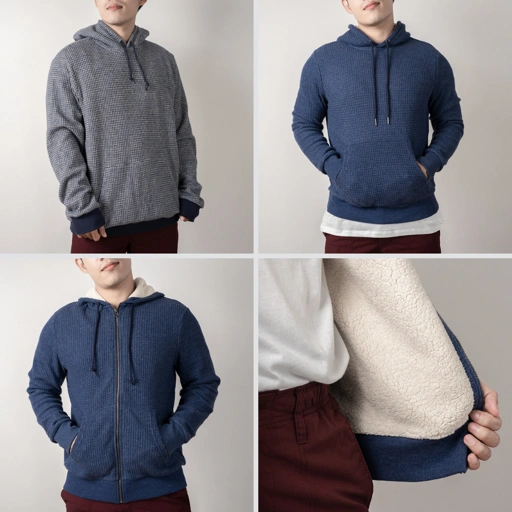 Image of Hoodie sherpa Oldnavy