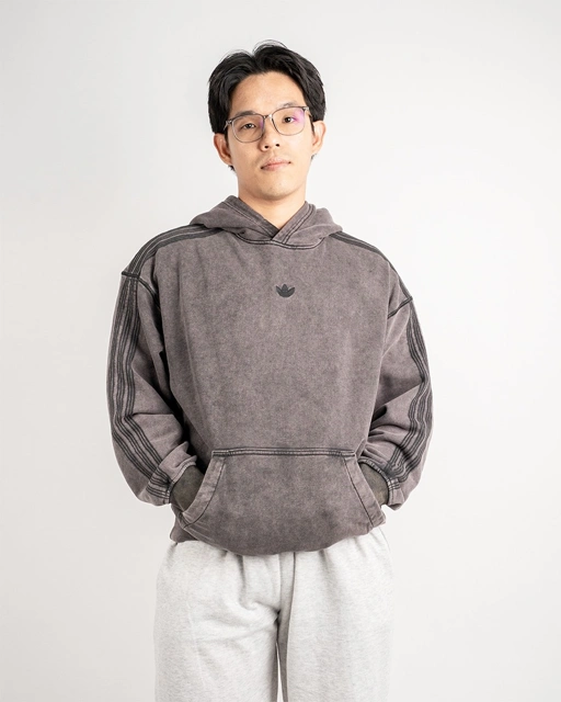 Image of Adidas Essential Washed Hoodie