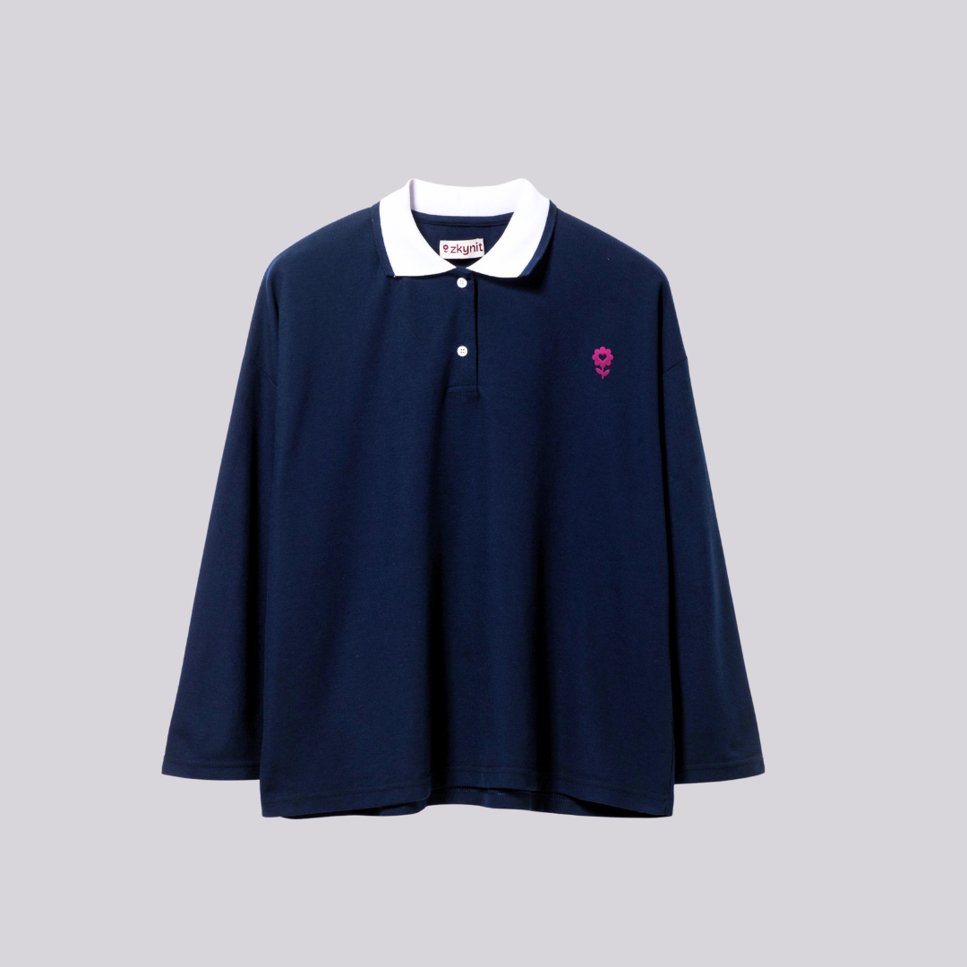 ZKYNIT - Hanna Polo Long Shirt